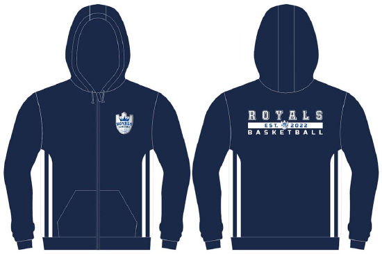 zip jacket blue