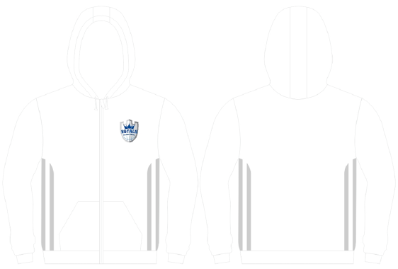 zip jacket white